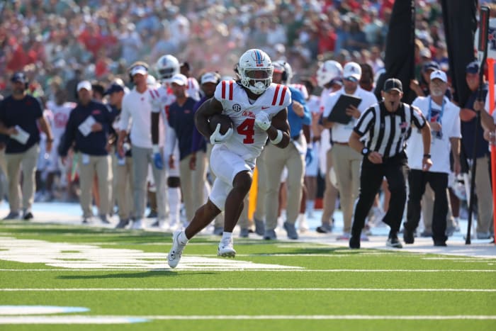 Preseason All-American Quinshon Judkins tallied only 48 rushing yards on Saturday against Tulane, and Ole Miss as a whole put up 89 yards on the ground.
